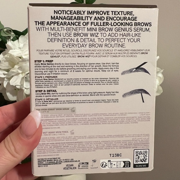 BEVERLY HILLS ANASTASIA • BROW CARE KIT • MEDIUM BROWN - Picture 3 of 3